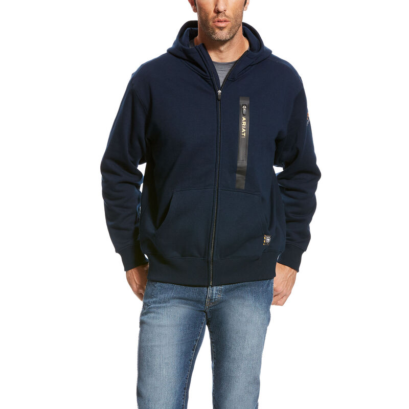 Ariat Rebar Workman - Hoodie Donkerblauw Heren - 20231-120